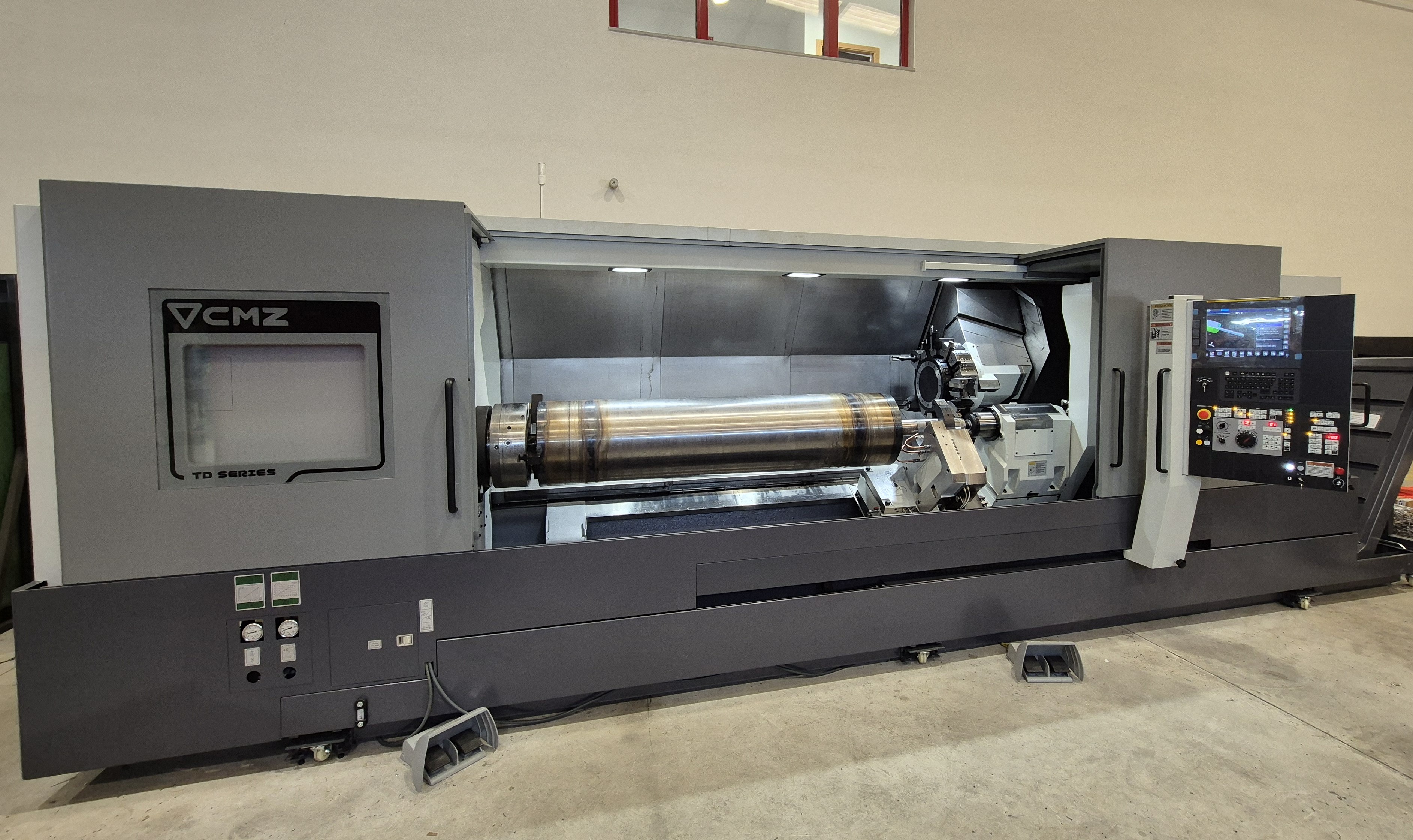 Mecanizado CNC torno grandes dimensiones con eje Y